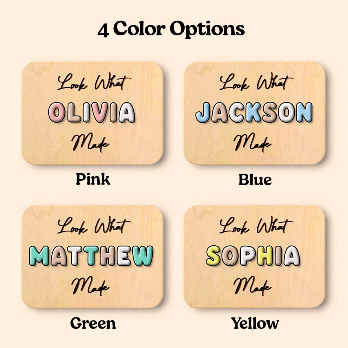 Personalized Art Display